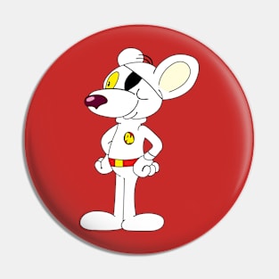 Danger Mouse - Cartoon Pin