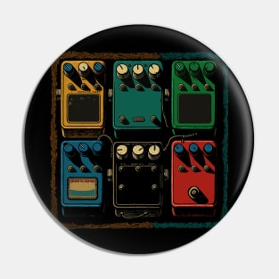 Guitar FX Pedal Board Pin