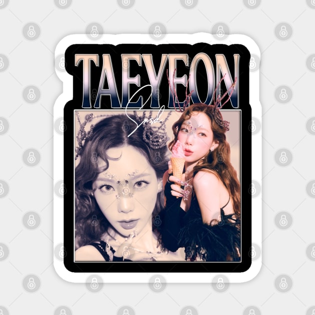 SNSD TAEYEON BOOTLEG Magnet by Vinsgraphic 