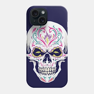 Dia de los Muertos Sugar Skull Phone Case