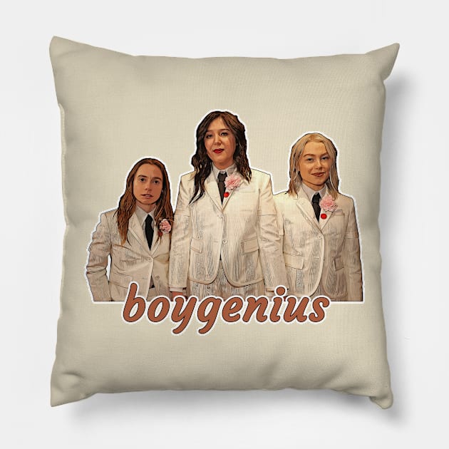 boygenius  !!! Pillow by elmejikono