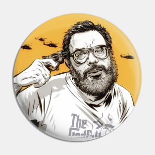 Francis Ford Coppola - An illustration by Paul Cemmick Pin