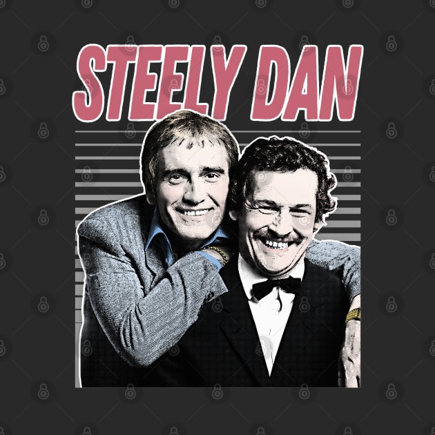 Steely Dan / Retro Aesthetic Meme British Humour Parody Design by DankFutura