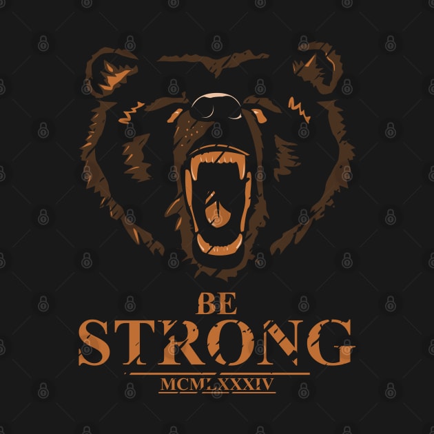 Be Strong Bear by aidsch