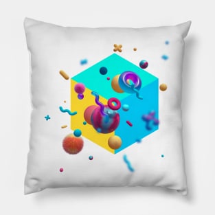 3D Cubic Pillow