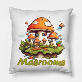 Chanterelle mushrooms Pillow