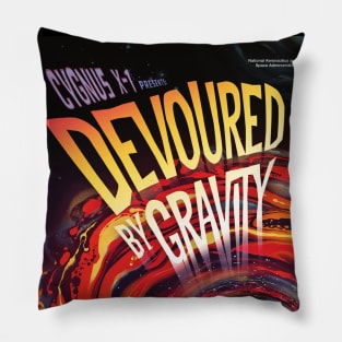 Devoured by Gravity NASA Space Comic Book Cover Pillow