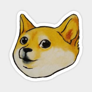 Doge my lover Magnet