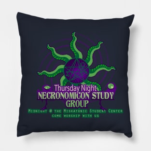 Necronomicon Study Group Pillow