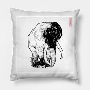 Galaxy Elephant Pillow