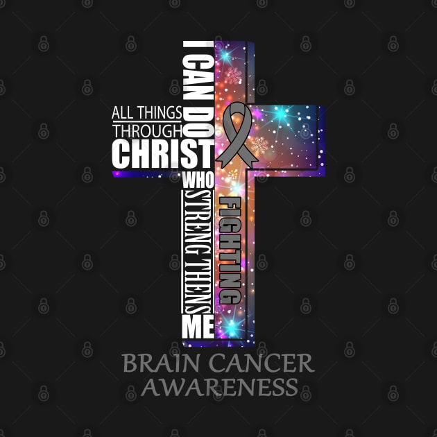 Brain cancer Awaneress Support Brain cancer Christmas Gifts by ThePassion99