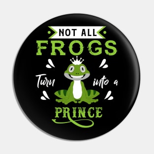 Frogs Prince Pin