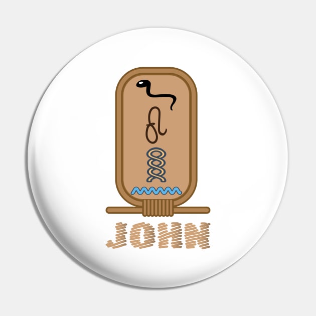 JOHN-American names in hieroglyphic letters-JOHN, name in a Pharaonic Khartouch-Hieroglyphic pharaonic names Pin by egygraphics