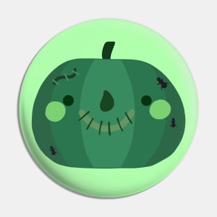 Kawaii Zombie Pumpkin Pin