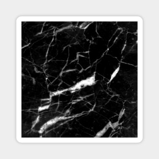 Famous Black Marble Design Magnet