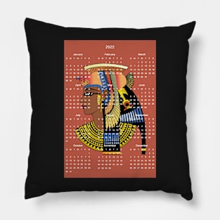 Cleopatra 2022 Calendar Pillow