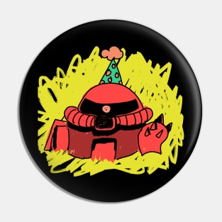 Zaku Party Pin