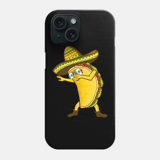 Tacos dabbing tacos lover Mexican food Phone Case