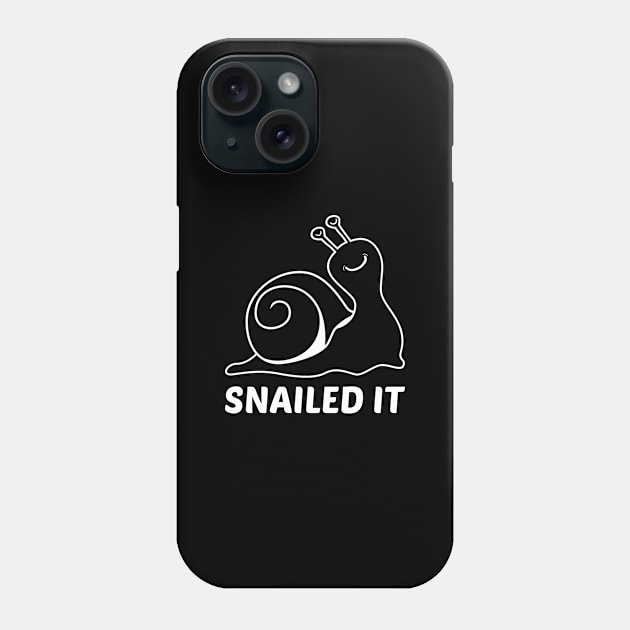 Snailed It Phone Case by Cherrific