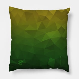 Abstract Triangular Design (Yellow - Green)(Pillows+) Pillow