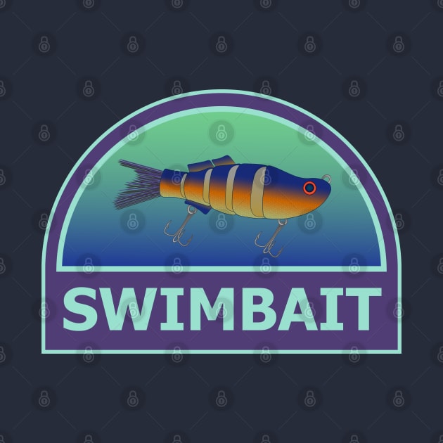 Swimbait Fishing Tacklebox Lure Label by Spatium Natura