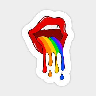 Trippy mouth Magnet