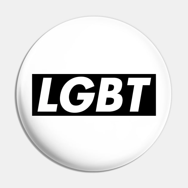 LGBT black box logo Pin by PaletteDesigns