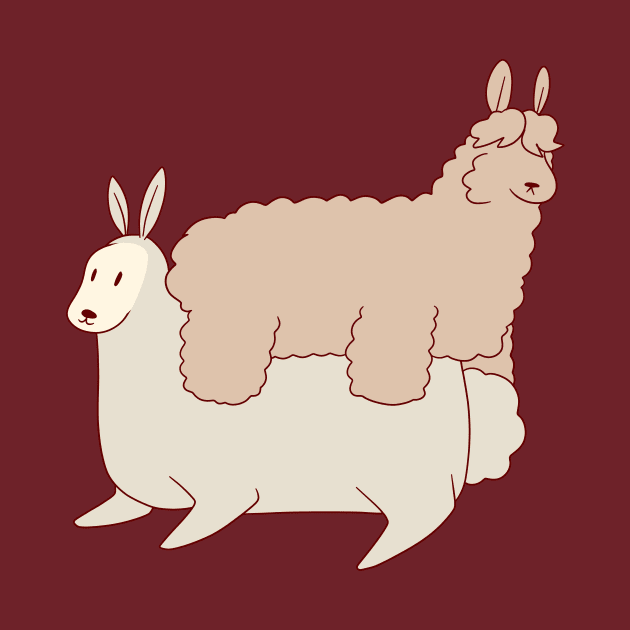 Llama and Alpaca by saradaboru