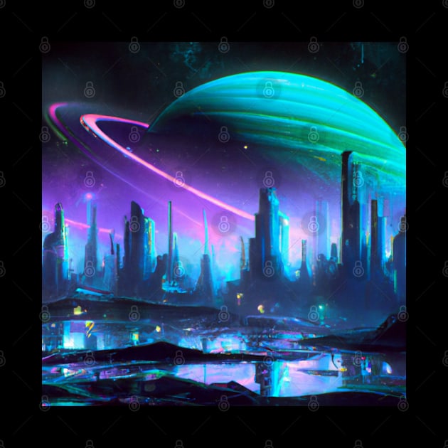 Alien City by ElectricPeacock