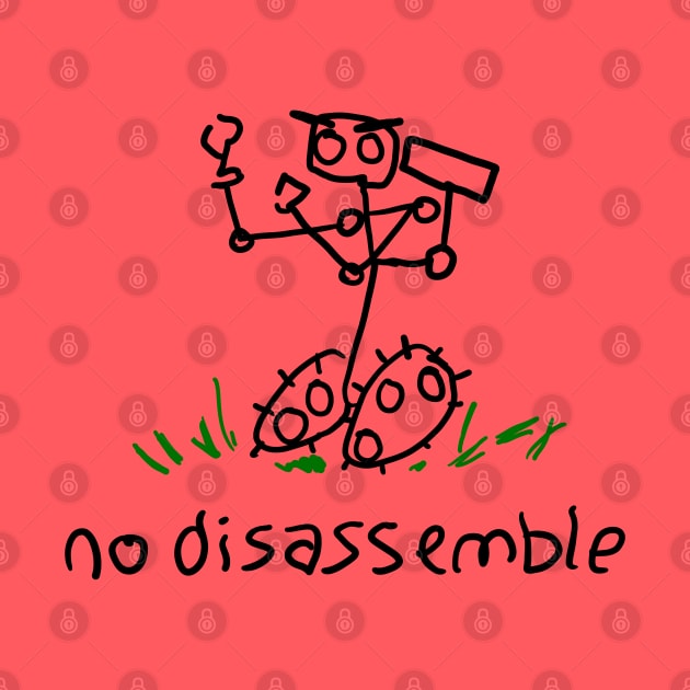 No Disassemble - primitive - transparent by CCDesign