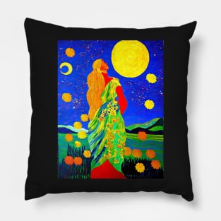 Goddess of the Autumn Equinox Pillow