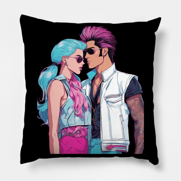 Anime You Complete Me Pillow by animegirlnft