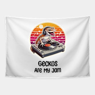 Gecko DJ Music Tapestry