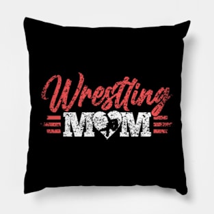 Wrestling Mom Martial Arts Wrestler Wrestle Hobby Mother Pillow