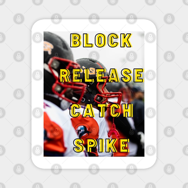 Block Release Catch Spike Magnet by BRIJLA