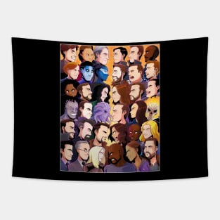 Face Off - Agents of SHIELD Tapestry