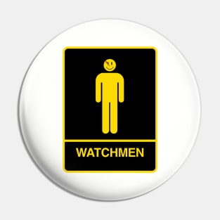 WATCHMENS ROOM - Smiley Pin