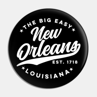 Vintage New Orleans Louisiana The Big Easy USA City Pin