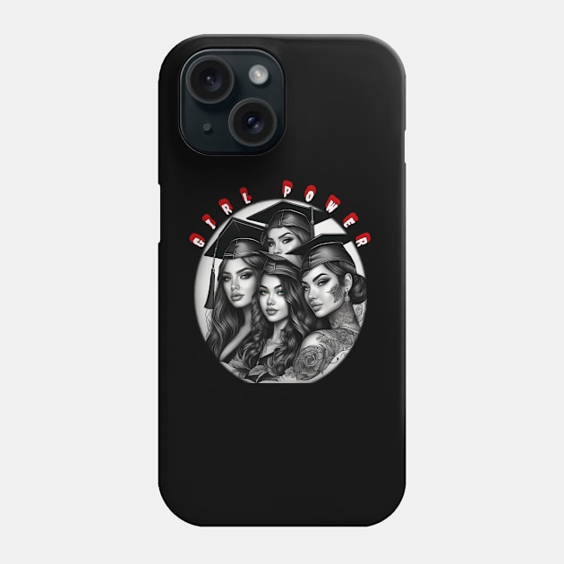 Girl power violet eyes Phone Case by sailorsam1805