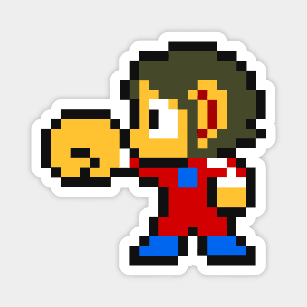 Alex Kidd Magnet by procrastitron4000