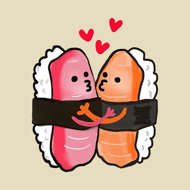 Sushi Hug by juandarsarina