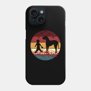 Boy and a Dog Phone Case