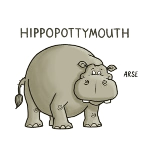 Hippo-potty-mouth T-Shirt