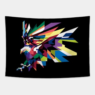 colorfull eagle Tapestry