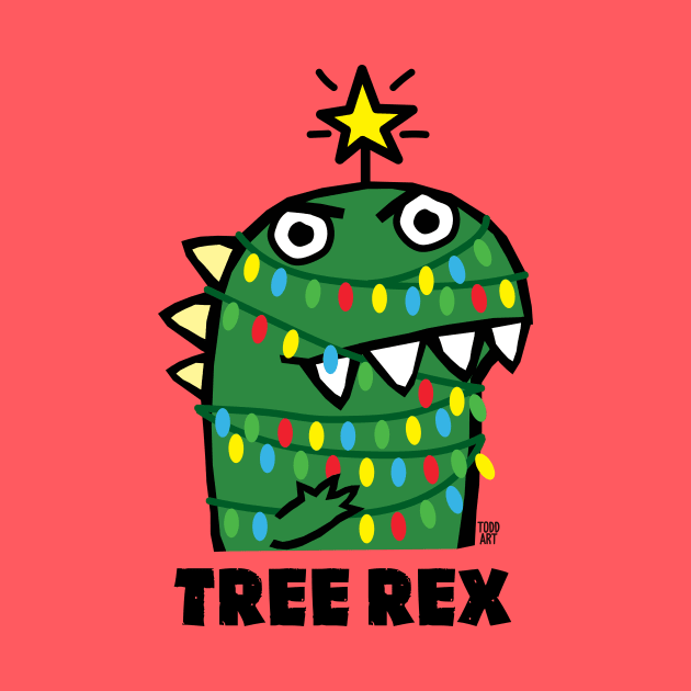 TREE REX by toddgoldmanart