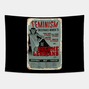 Lesbian Witchcraft Tapestry