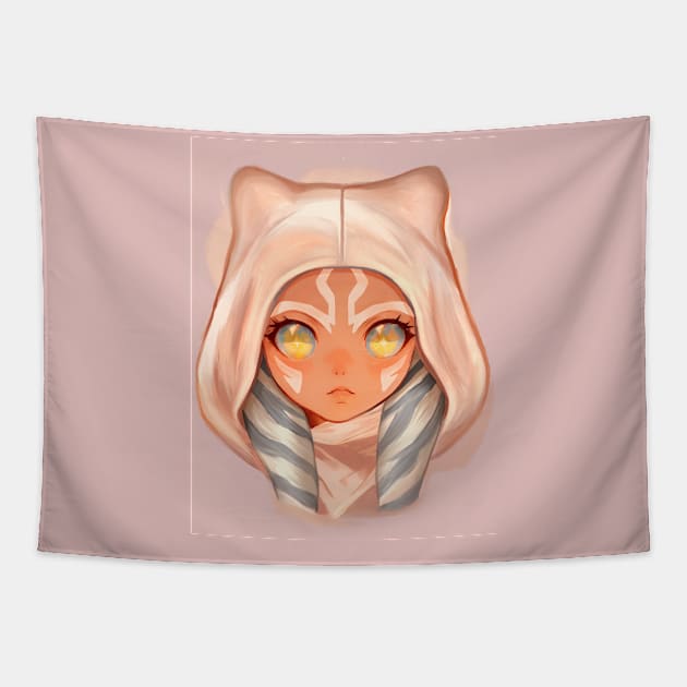 Cloaked Padawan Tapestry by Selene’s Designs