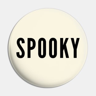 Spooky Ooky Pin