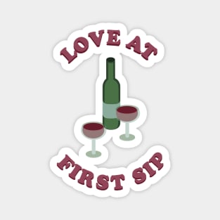 Love at first sip Magnet