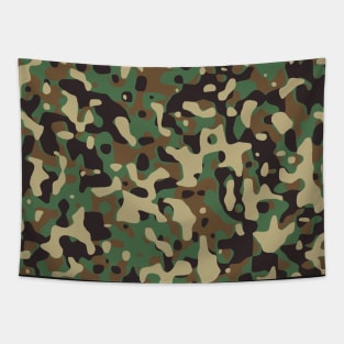 Militar army mimetical pattern Tapestry